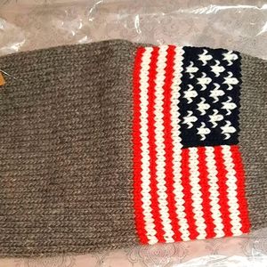 Small Chilly Dog American Flag Sweater